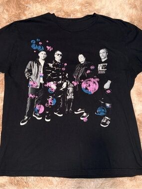 Black Fall Out Boy Official Concert Band Tee